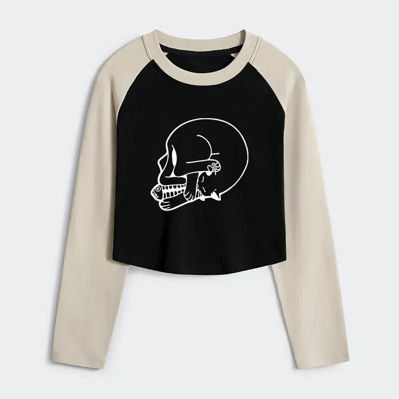 Japanese vintage cat t-shirt for women