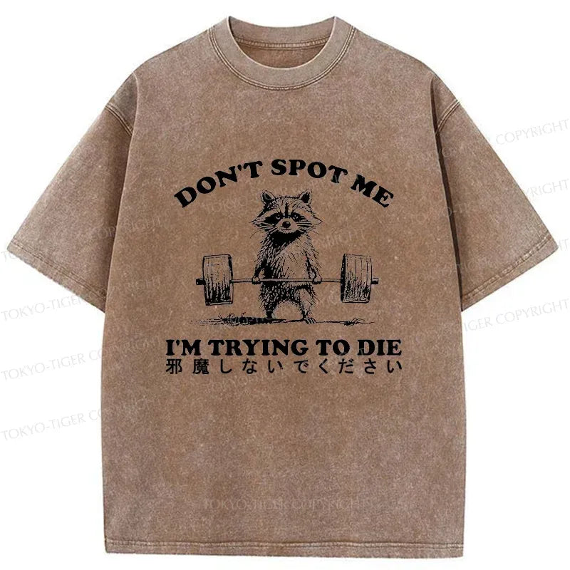 soft pre-shrunk raccoon tee on sale