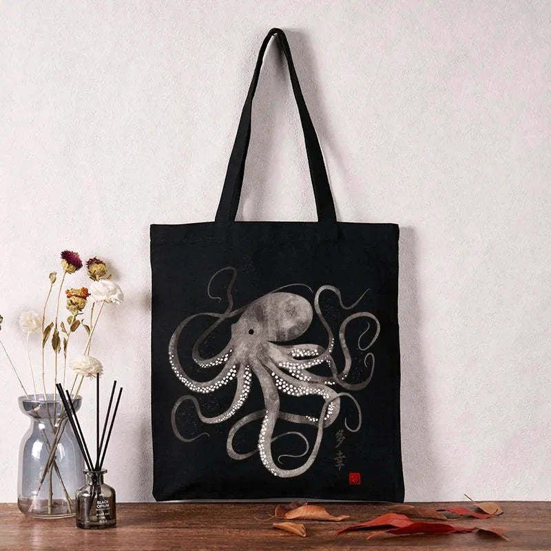 unisex Japanese tote bag for vacation