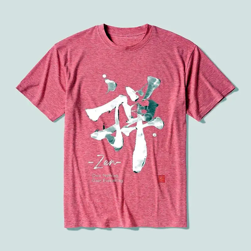 Kyoto Lion Cotton Blend Tee on Sale