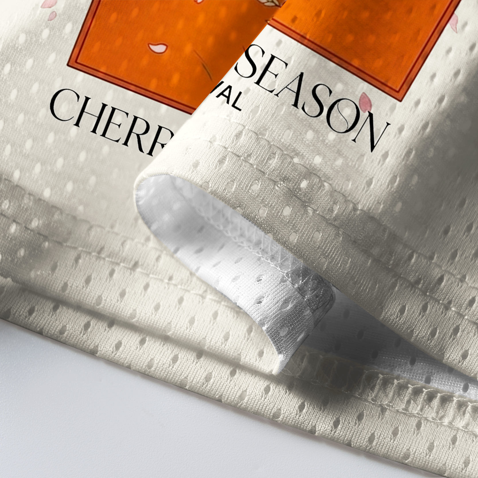 Kyoto-Lion The Nago Cherry Blossom Mesh Jersey