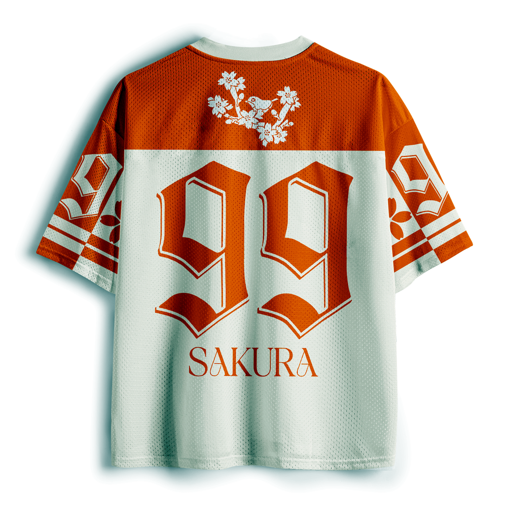 Kyoto-Lion The Nago Cherry Blossom Mesh Jersey