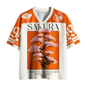 Kyoto-Lion The Nago Cherry Blossom Mesh Jersey
