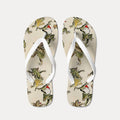 Kyoto-Lion Frog Dance Flip Flops