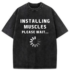 Kyoto Lion Washed Tee for Summer