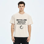 Kyoto Lion Washed Tee for Summer