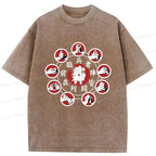 Japanese Vintage Style T-Shirt with Free Shipping