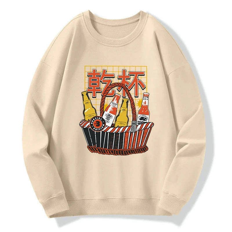 kyoto lion sweatshirt for daily wear