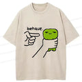 Unisex Cotton Frog Tee for Casual Streetwear
