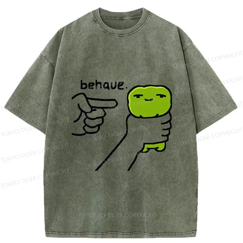 Squeezing Frog Vintage T-Shirt for Summer