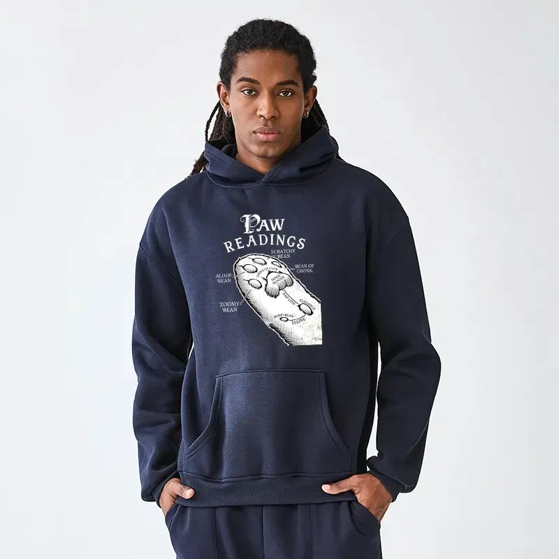 Trendy Japanese Cat Hoodie for Streetwear
