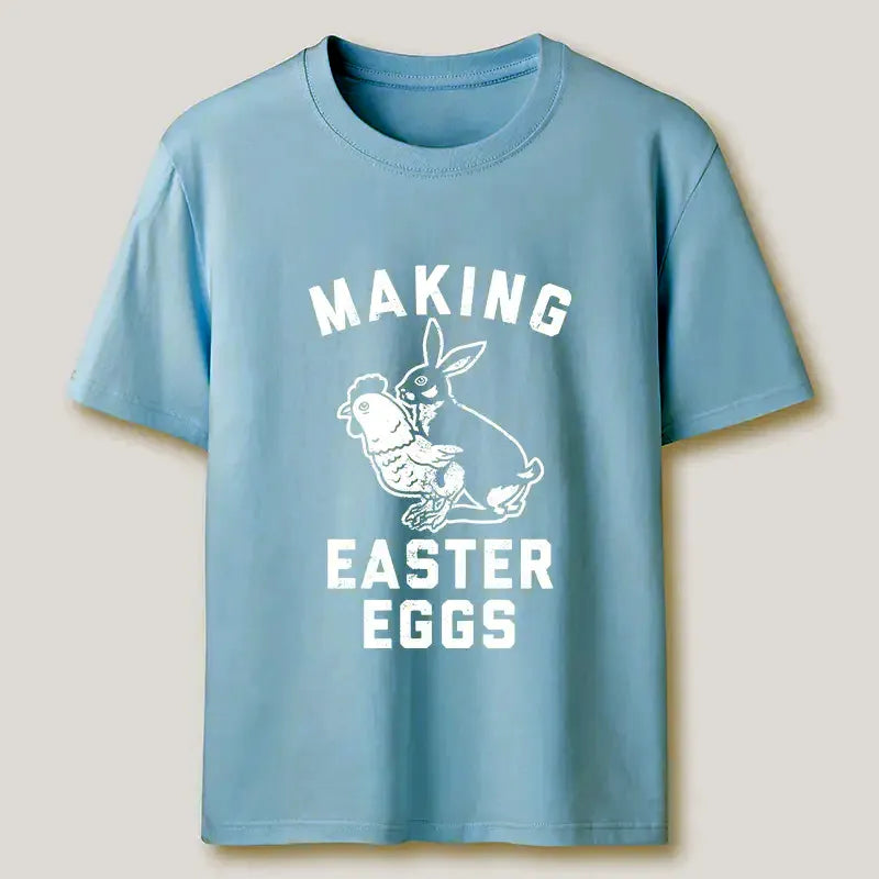 Kyoto-Lion Making Eggs Easter Classic T-Shirt