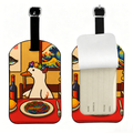 Kyoto-Lion More Spaghetti Less Upsetti Goose Luggage Tag