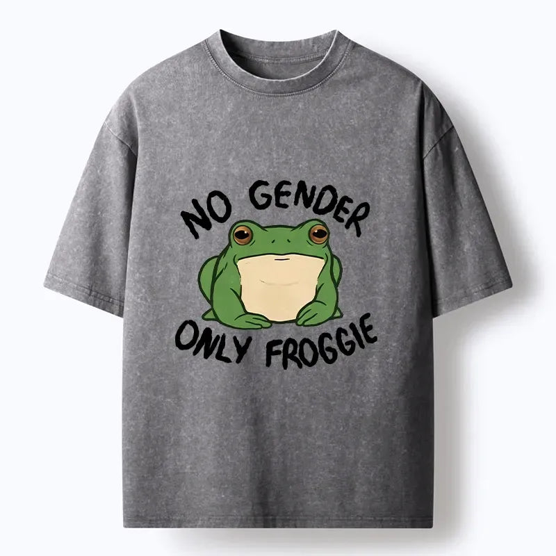 Washed Unisex T-Shirt for Summer