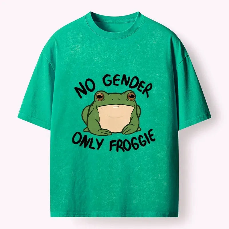 Washed Unisex T-Shirt for Summer