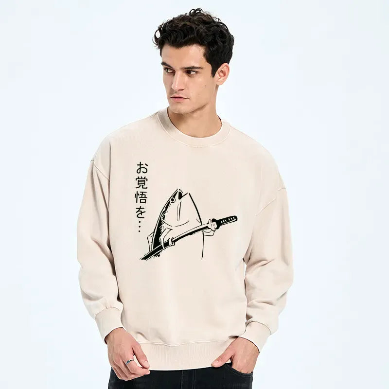 unisex Japanese streetwear sweatshirt on sale