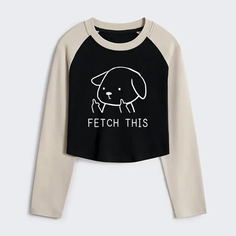 Kyoto Lion Japanese Streetwear Crop Top