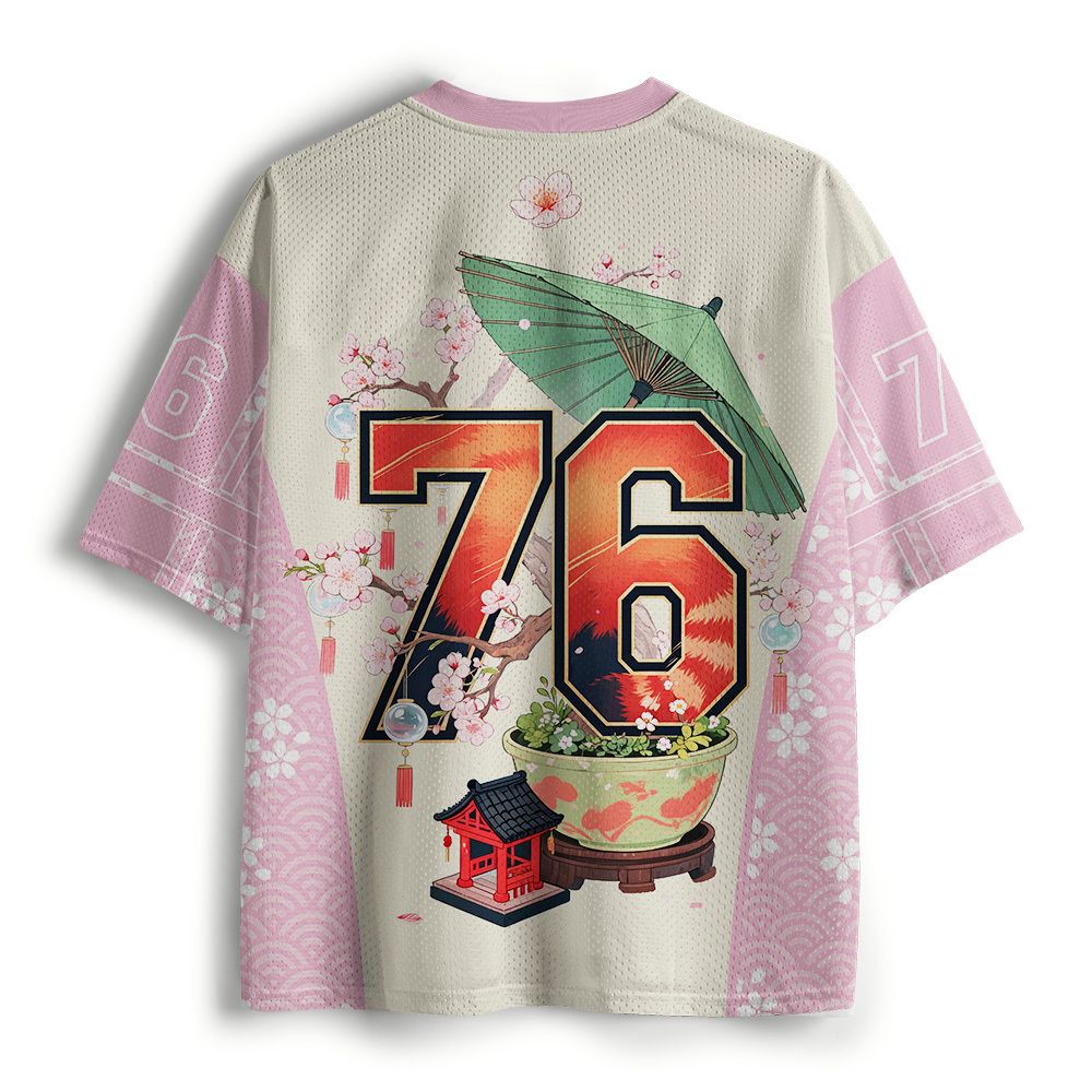 Kyoto-Lion Sakura Red Panda Mesh Jersey