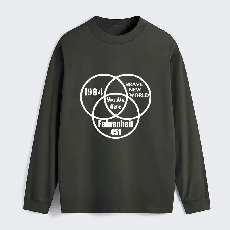 Kyoto-Lion Classic Long Sleeve T-Shirt for Daily Wear