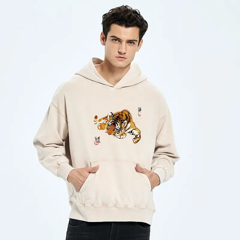 Unisex Kyoto-Lion Hoodie with Free Shipping