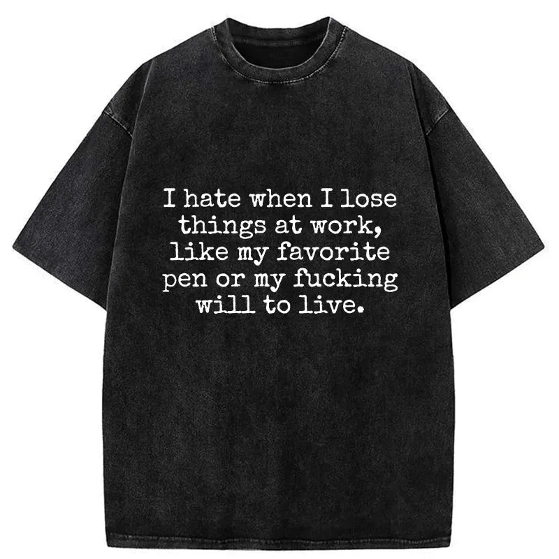 Kyoto lion work stress funny t-shirt