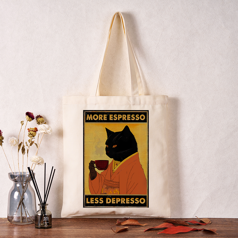 Japanese Canvas Tote Bag for Everyday