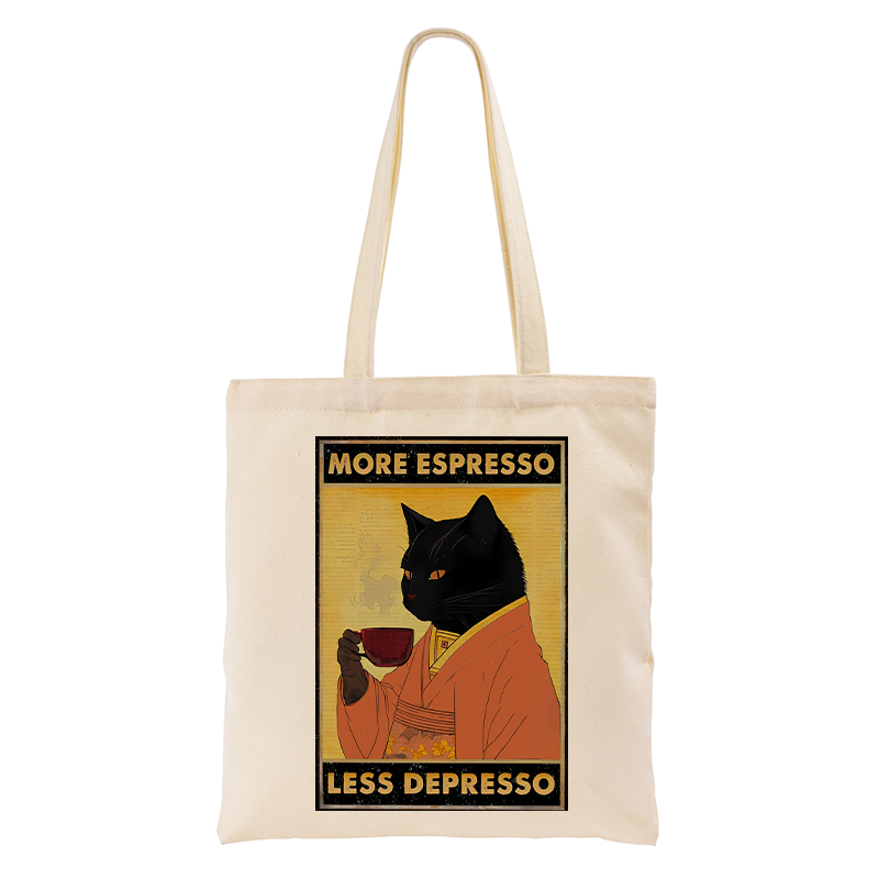 Kyoto Lion Tote Bag for Coffee Lovers