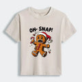 Kyoto Lion Women's Washed T-shirt for Daily Wear
