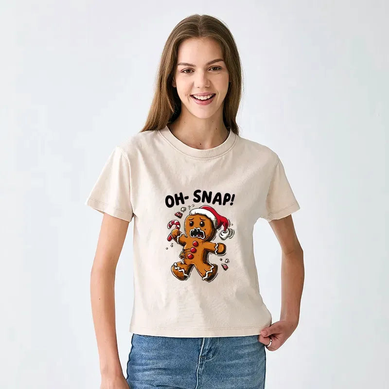 Kyoto Lion Women's Washed T-shirt for Daily Wear