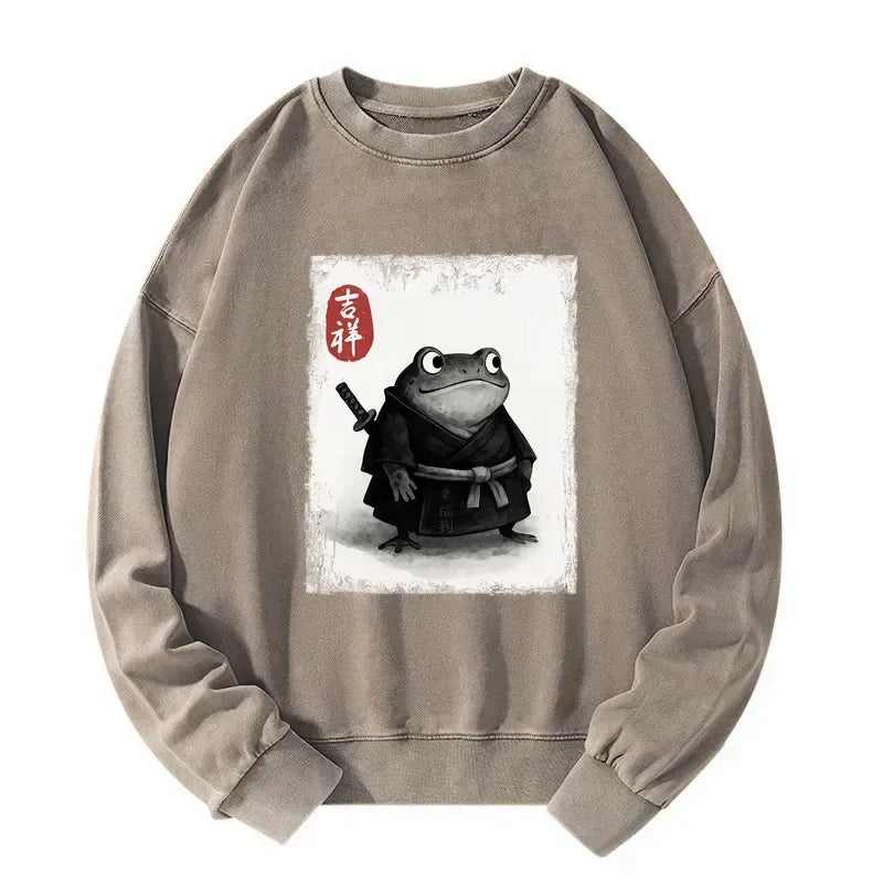 Samurai Streetwear Sweatshirt for Gift Idea