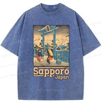 Kyoto lion t-shirt for gift for him