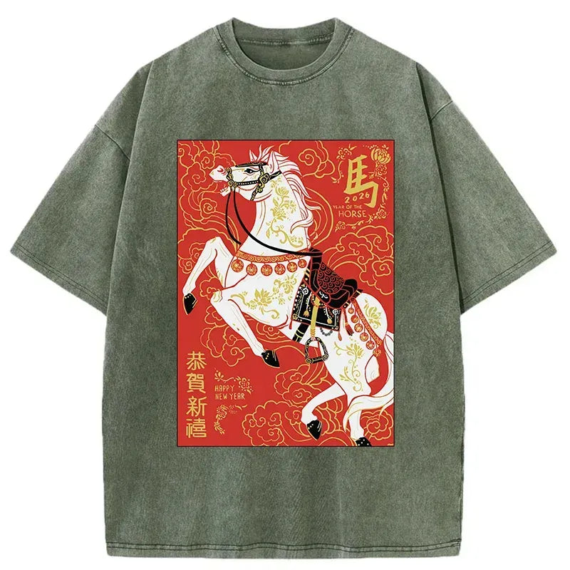 unisex 100% cotton vintage japanese t-shirt