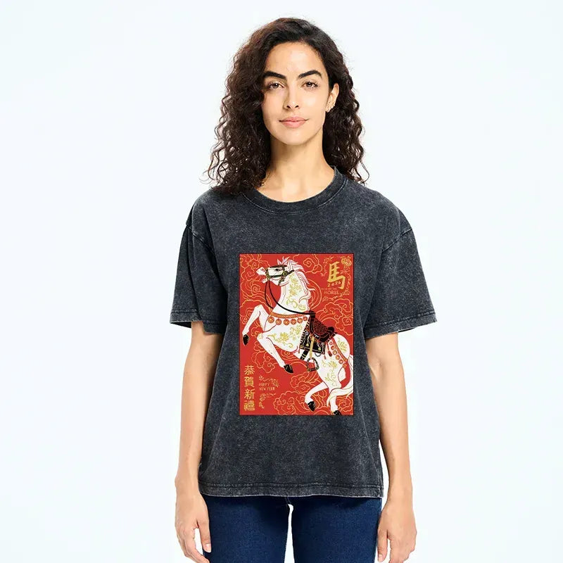 unisex 100% cotton vintage japanese t-shirt