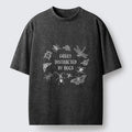 Kyoto-Lion Funny Bug Lover Distracted Meme Washed T-Shirt