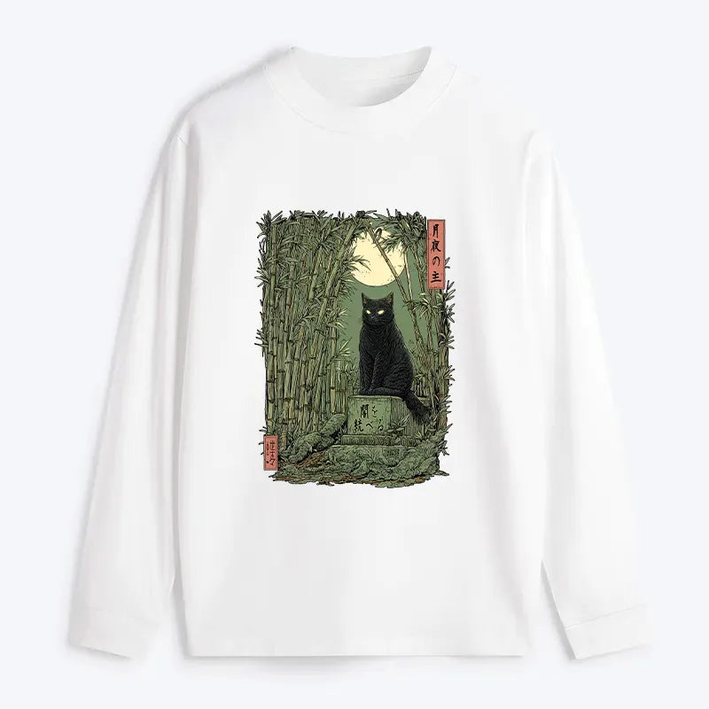 Japanese Woodblock Print Cat T-Shirt