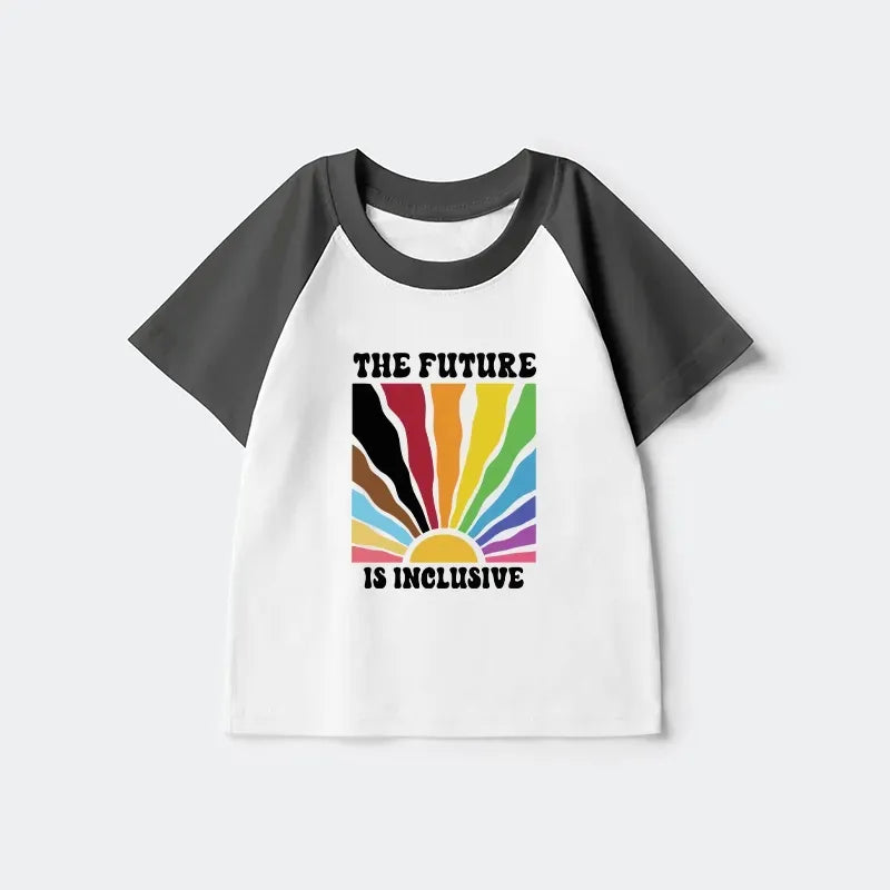 Kyoto-Lion Kids Raglan T-Shirt for Daily Wear