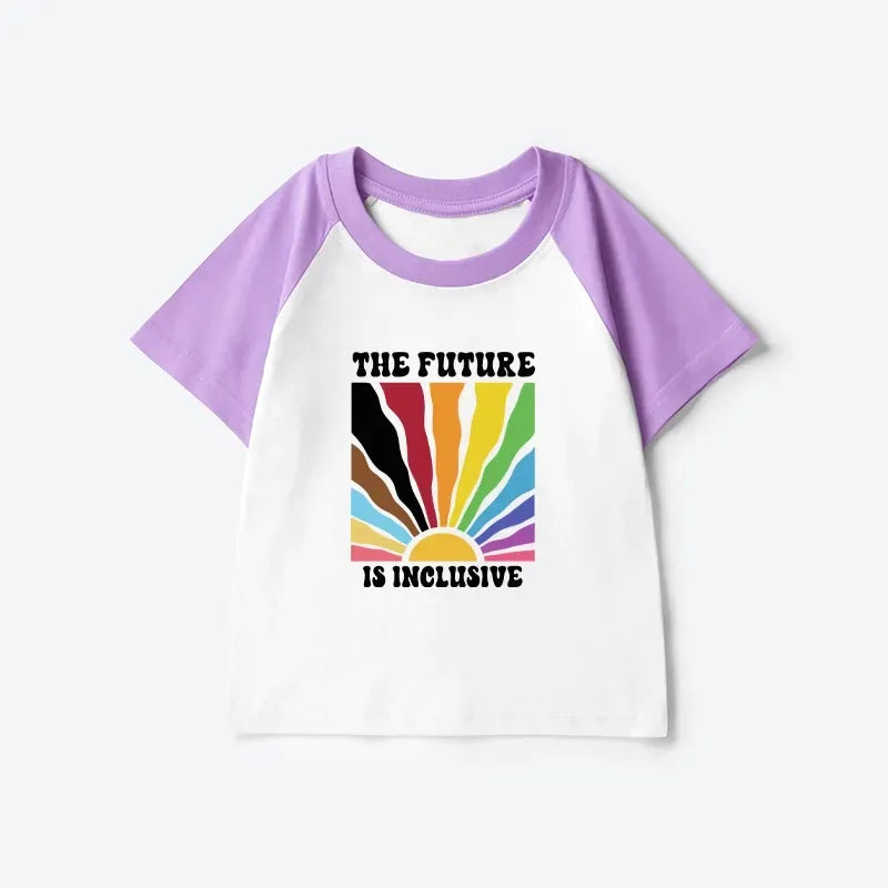 Kyoto-Lion Kids Raglan T-Shirt for Daily Wear