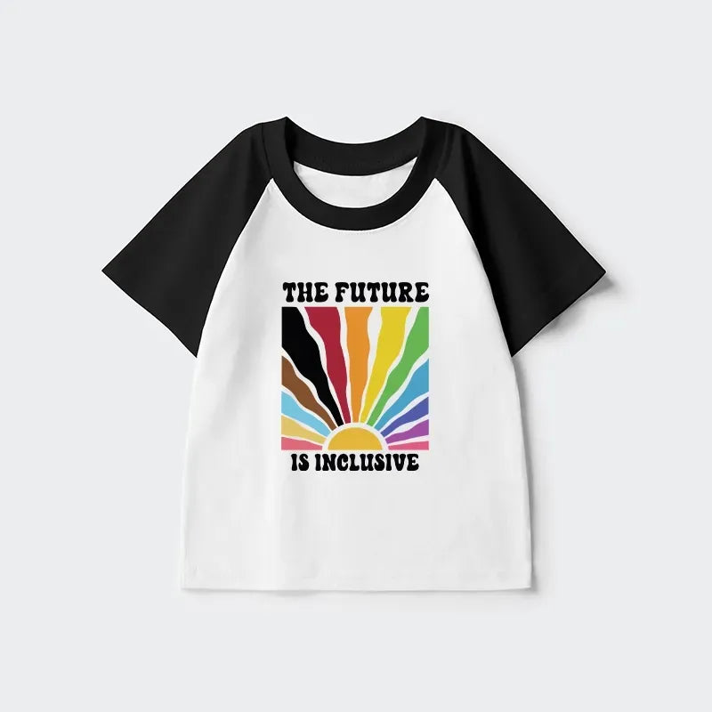 Kyoto-Lion Kids Raglan T-Shirt for Daily Wear