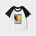 Kyoto-Lion Kids Raglan T-Shirt for Daily Wear