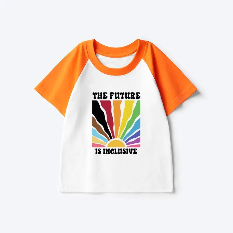 Kyoto-Lion Kids Raglan T-Shirt for Daily Wear
