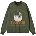 Japanese Fugu Fish Long Sleeve T-Shirt