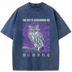 kyoto lion cat tee free shipping
