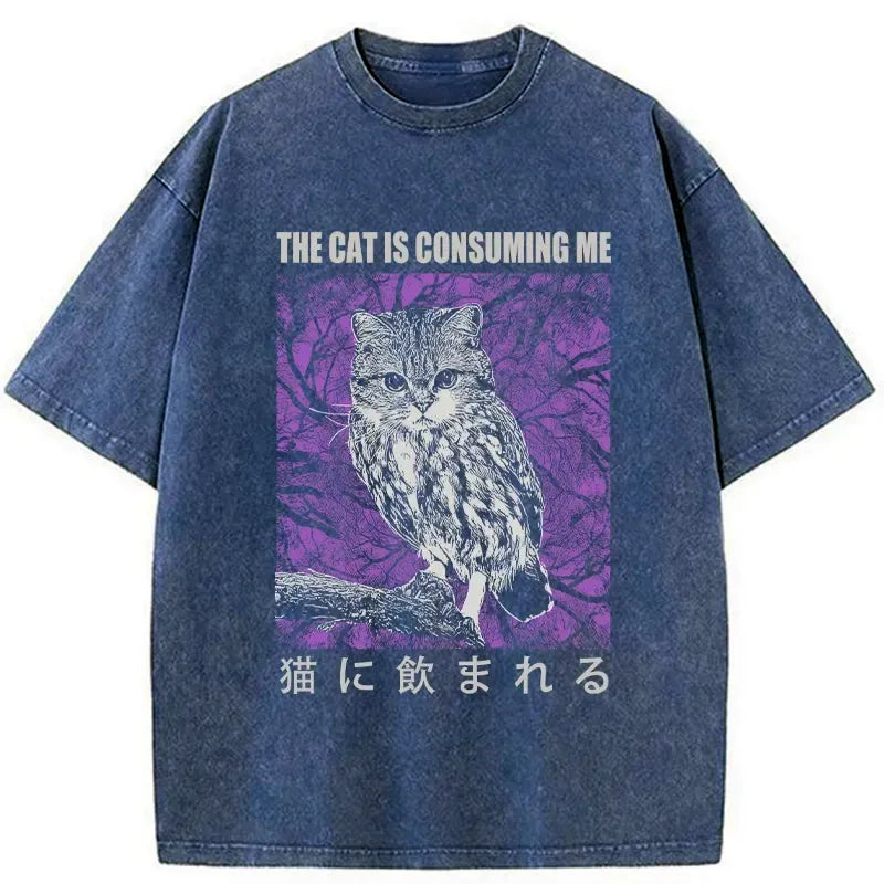kyoto lion cat tee free shipping