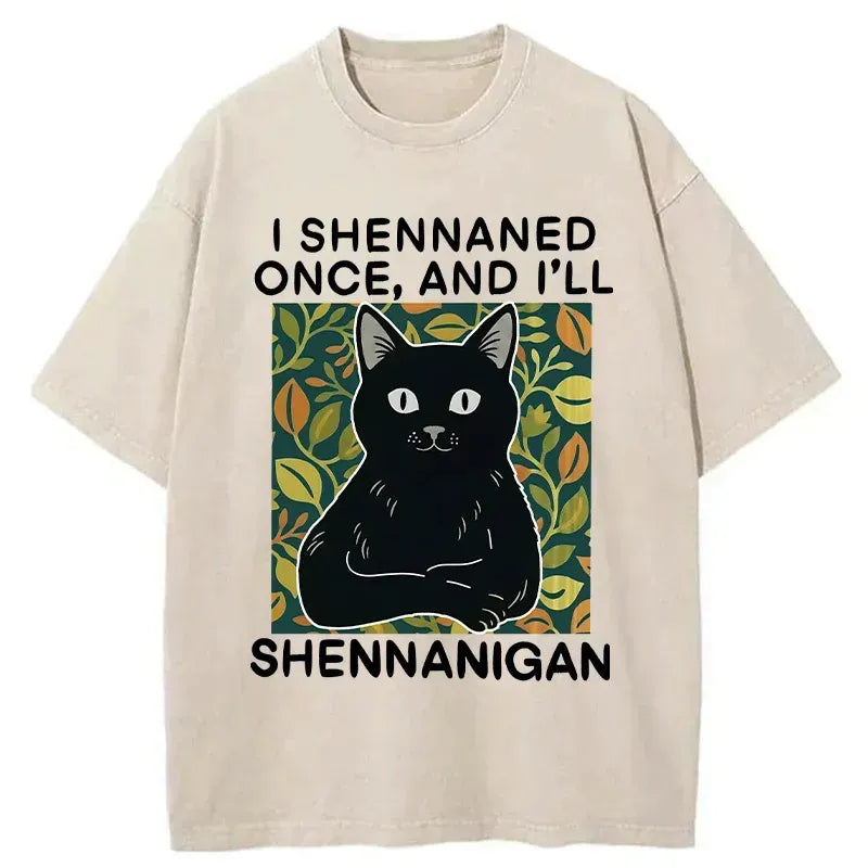 Lying Cat T-Shirt for Trendy Daily Wear