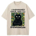 Lying Cat T-Shirt for Trendy Daily Wear