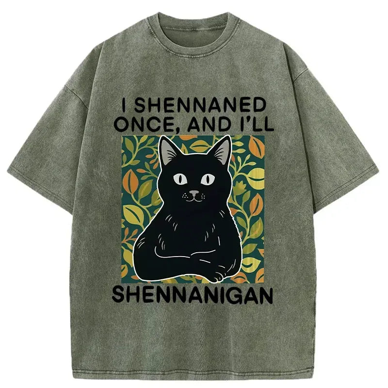 Lying Cat T-Shirt for Trendy Daily Wear