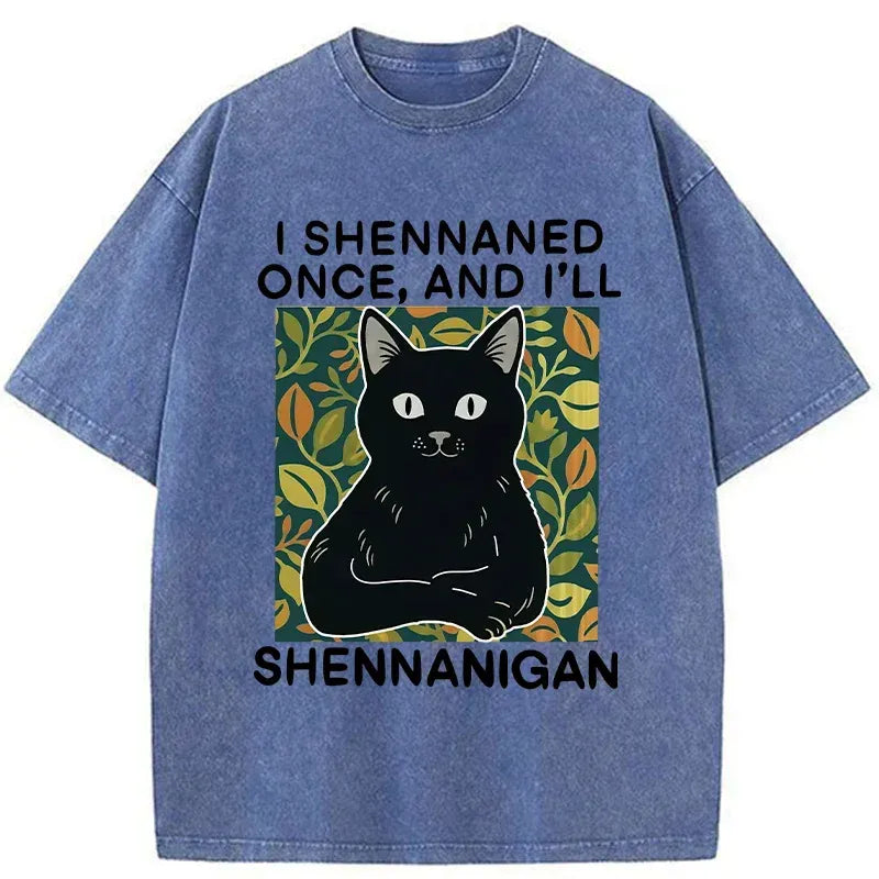 Lying Cat T-Shirt for Trendy Daily Wear