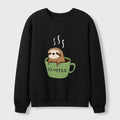 Kyoto-Lion Sloffee Time Waffle Sweatshirt
