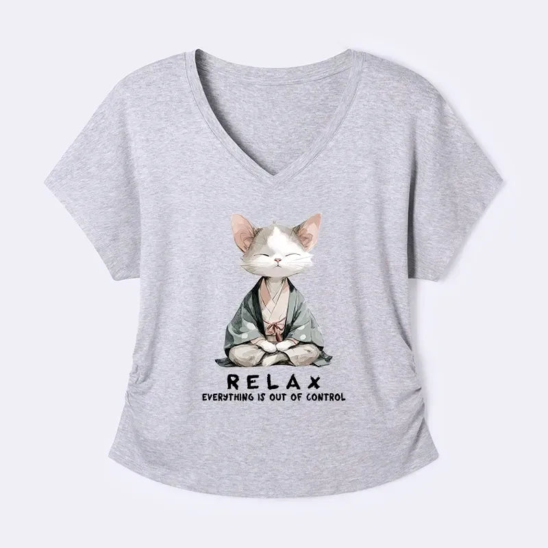 Premium Kyoto Lion Cat Graphic Tee
