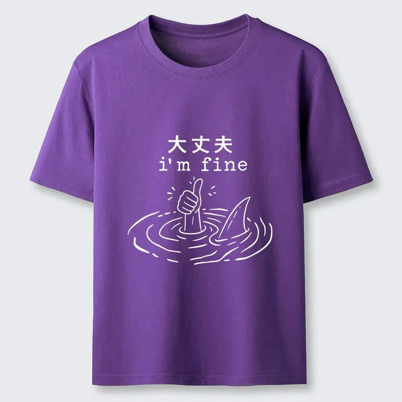 Kyoto-Lion Unisex Cotton Tee on Sale